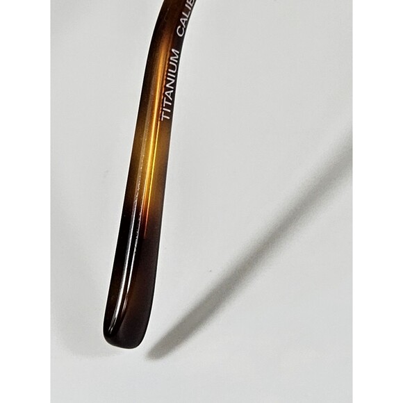 Pure Airlock Caliber 204 710 Titanium Eyeglasses Frame Gold Rimless 51-18 145 - Picture 10 of 16